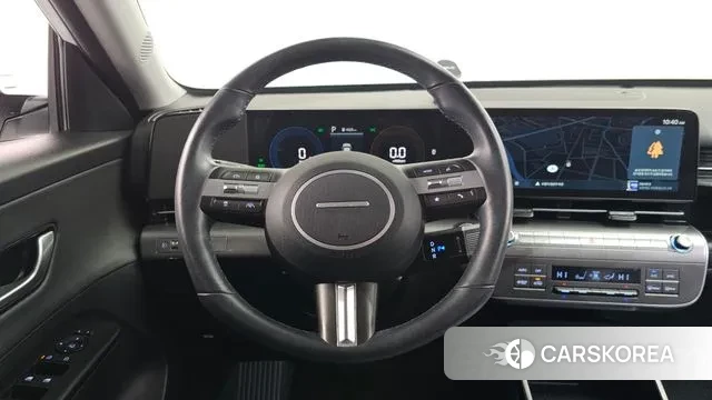 Hyundai Kona Hybrid (SX2) 2023 Белый из Кореи, фото 4