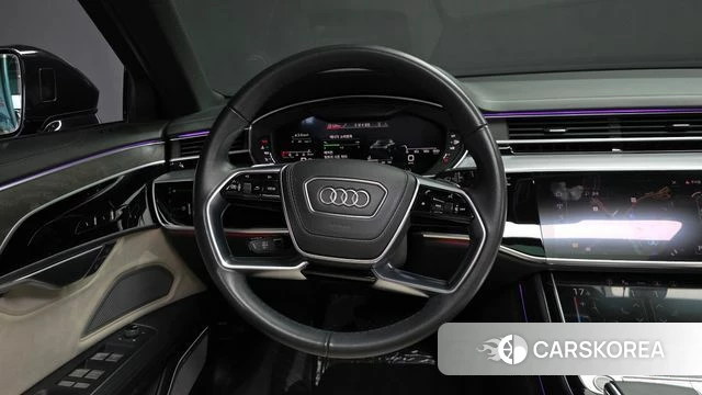 Audi A8 (D5) 2022 Черный из Кореи, фото 4