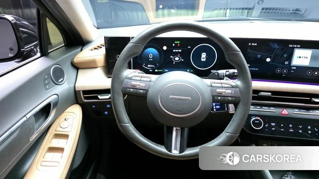 Hyundai Sonata D Edge Hybrid (DN8) 2023 Черный из Кореи, фото 4