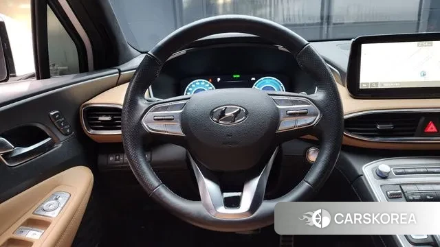 Hyundai The New Santa Fe 2023 Белый из Кореи, фото 4