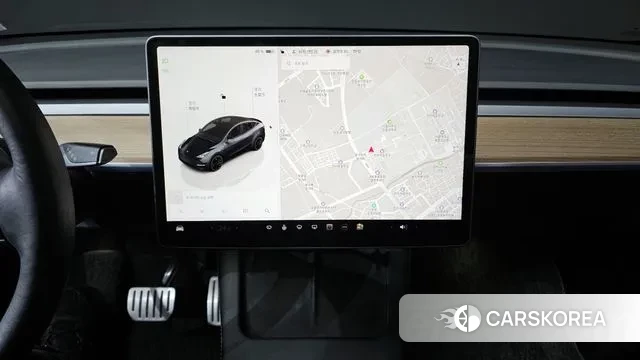 Tesla Model Y 2022 Серый из Кореи, фото 4