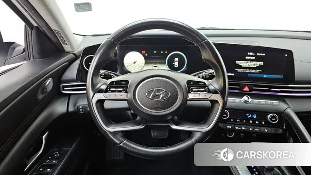 Hyundai Avante Hybrid (CN7) 2020 Белый из Кореи, фото 4