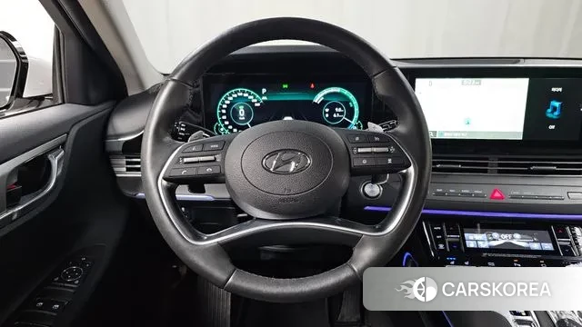 Hyundai The New Grandeur IG Hybrid 2021 Белый из Кореи, фото 4