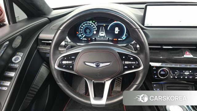 Genesis G80 (RG3) 2022 Красный из Кореи, фото 4