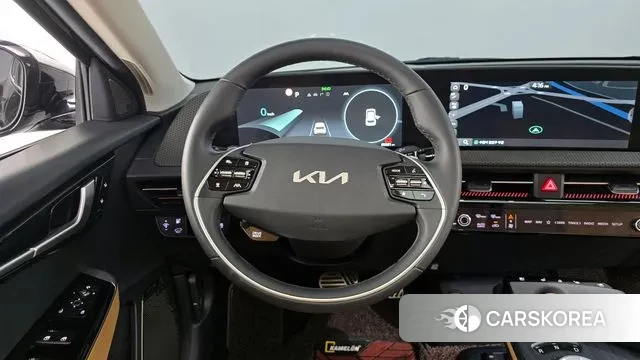Kia EV6 2022 Черный из Кореи, фото 4