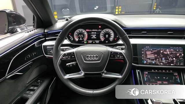 Audi A8 (D5) 2021 Черный из Кореи, фото 4