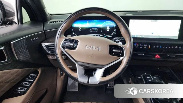 Kia K8 Hybrid 2021 Серый из Кореи, фото 4