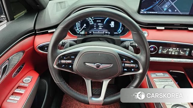 Genesis GV70 2021 Синий из Кореи, фото 4