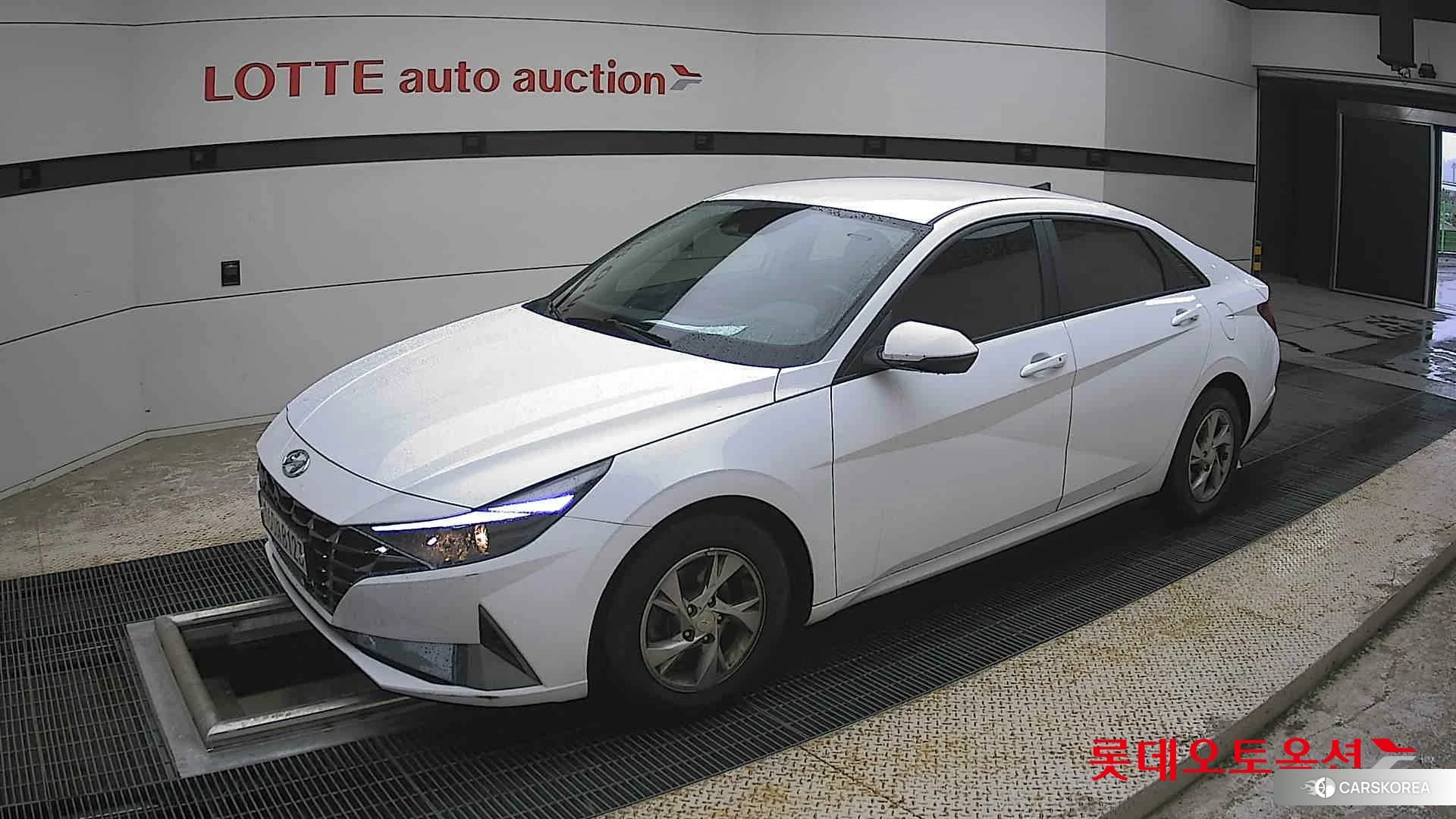 Hyundai Avante 2021 Polar White из Кореи, фото 4