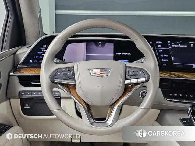 Cadillac Escalade 5th Generation 2023 Белый из Кореи, фото 4