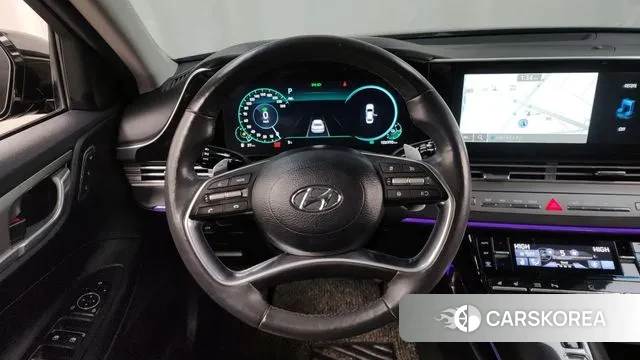 Hyundai The New Grandeur IG Hybrid 2020 Черный из Кореи, фото 4