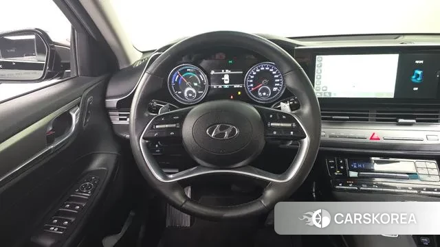Hyundai The New Grandeur IG Hybrid 2021 Черный из Кореи, фото 4
