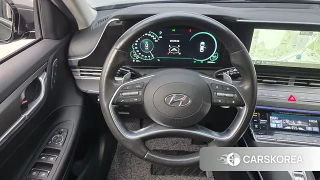 Hyundai The New Grandeur IG Hybrid 2020 Серый из Кореи, фото 4