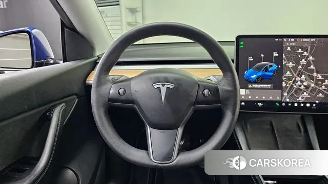 Tesla Model Y 2021 Синий из Кореи, фото 4