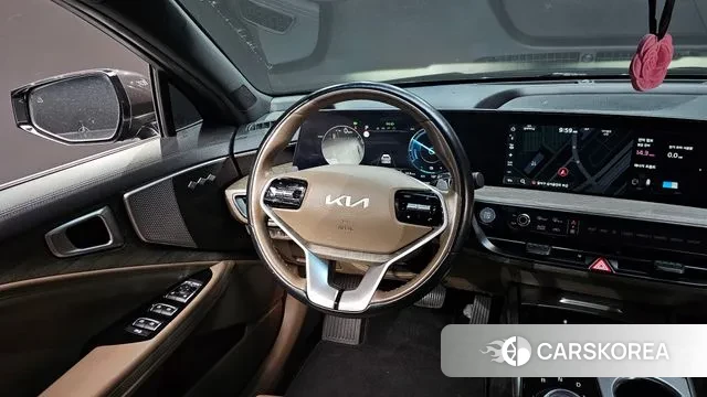 Kia K8 Hybrid 2022 Серый из Кореи, фото 4