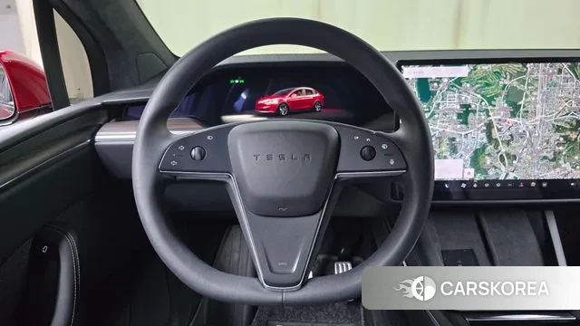 Tesla Model X 2024 Красный из Кореи, фото 4