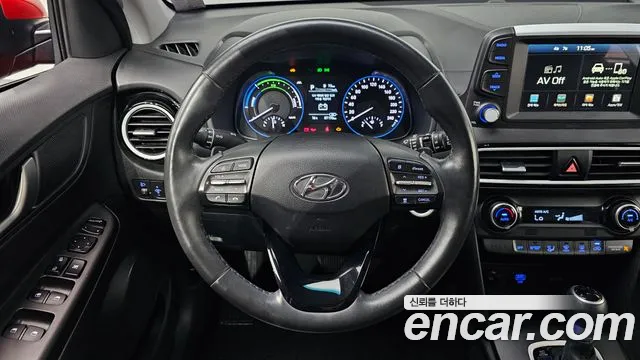 Hyundai Kona Hybrid 2020 Красный из Кореи, фото 4