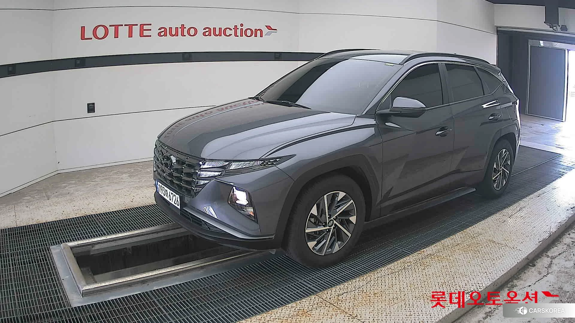Hyundai Tucson 2022 Titanium Grey Metallic из Кореи, фото 4