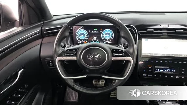 Hyundai Tucson Hybrid (NX4) 2020 Серый из Кореи, фото 4