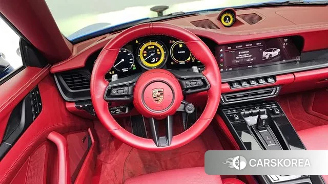 Porsche 911(992) 2023 Синий из Кореи, фото 4