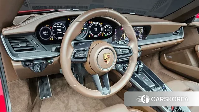 Porsche 911(992) 2021 Красный из Кореи, фото 4