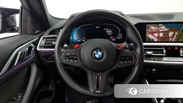 BMW M4 (G82) 2023 Черный из Кореи, фото 4