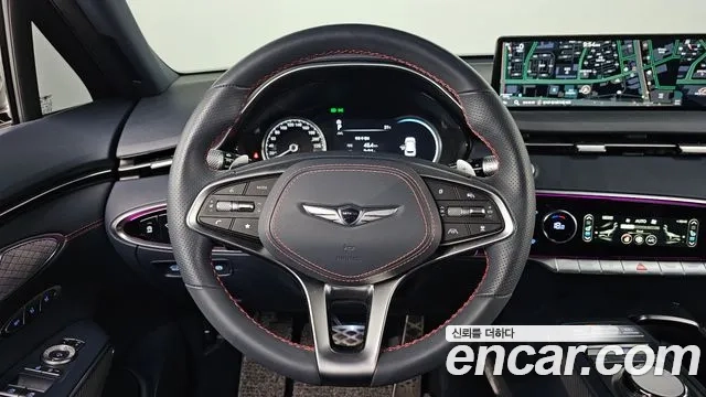 Genesis GV70 2023 Черный из Кореи, фото 4