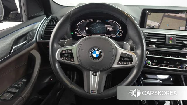 BMW X3 (G01) 2021 Черный из Кореи, фото 4