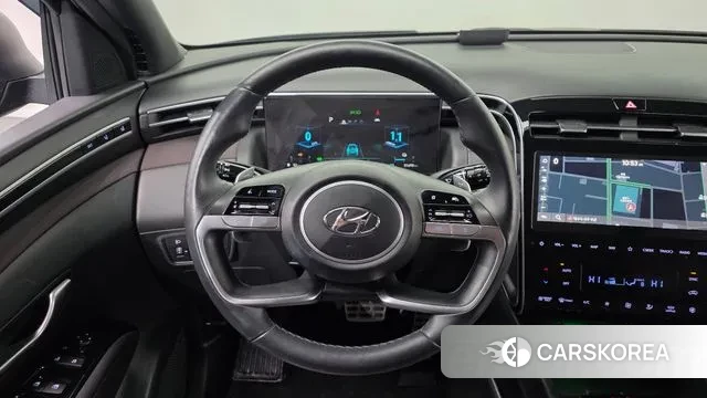 Hyundai Tucson Hybrid (NX4) 2021 Серый из Кореи, фото 4