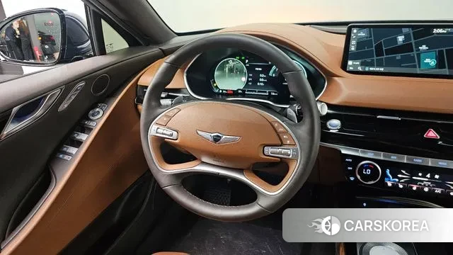 Genesis G80 (RG3) 2022 Синий из Кореи, фото 4