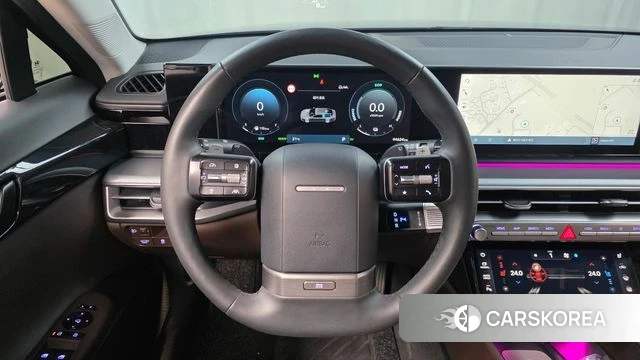 Hyundai Grandeur Hybrid (GN7) 2023 Черный из Кореи, фото 4