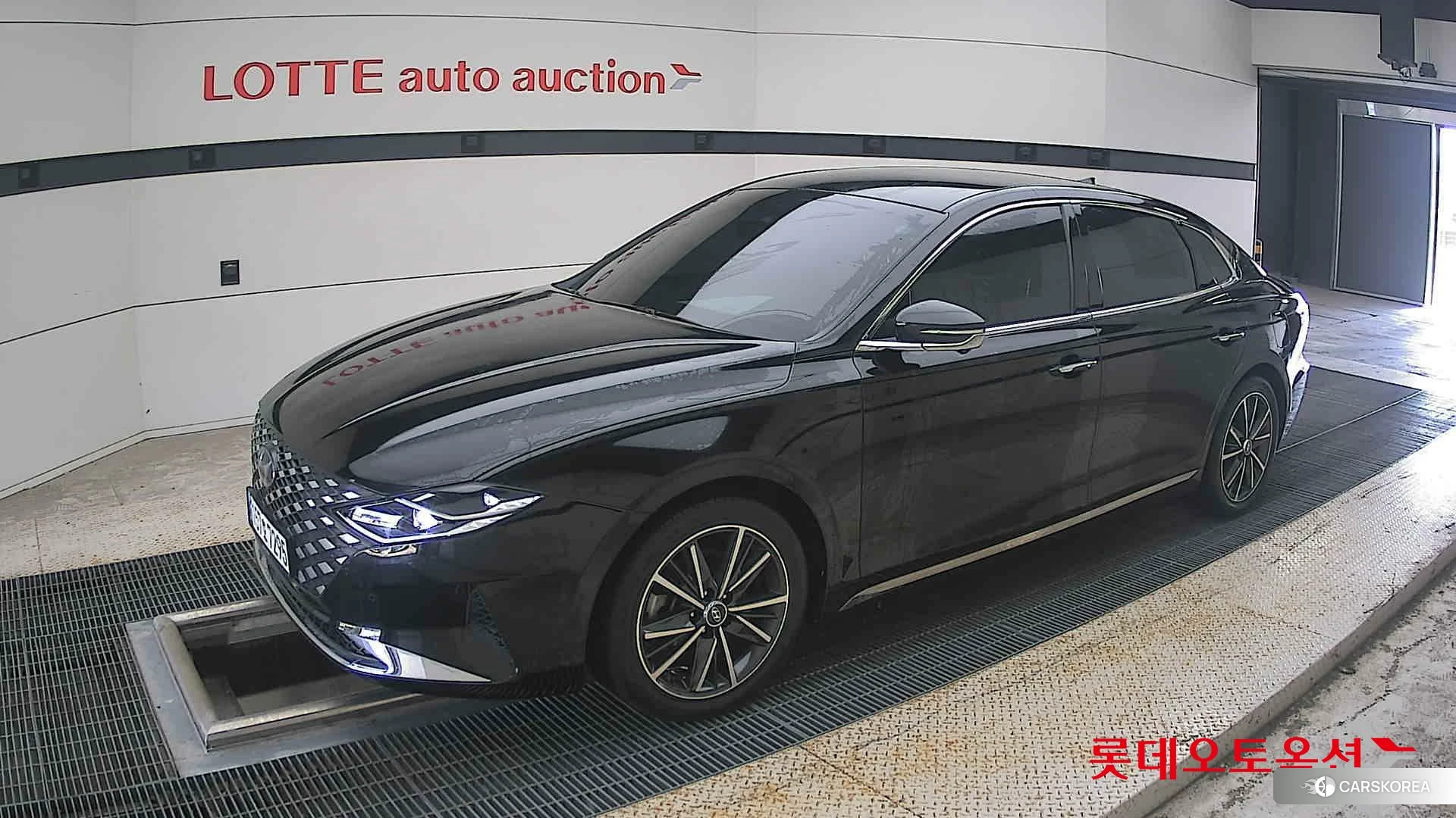 Hyundai Grandeur 2022 Черный из Кореи, фото 4