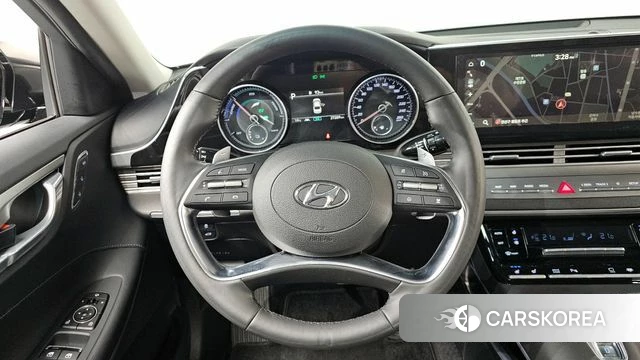 Hyundai The New Grandeur IG Hybrid 2020 Серый из Кореи, фото 4