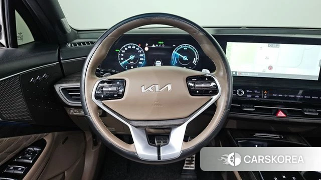 Kia K8 Hybrid 2021 Черный из Кореи, фото 4