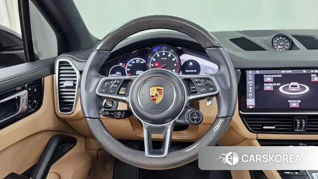 Porsche Cayenne (PO536) 2021 Черный из Кореи, фото 4