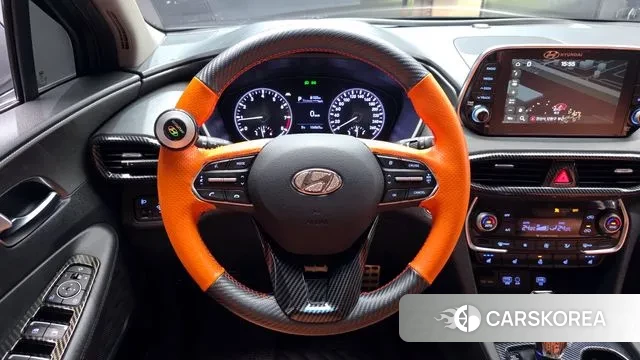 Hyundai Santa Fe TM 2019 Серый из Кореи, фото 4