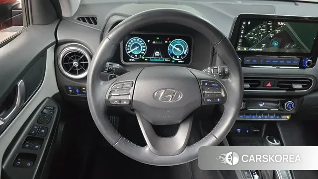 Hyundai The New Kona Hybrid 2021 Красный из Кореи, фото 4