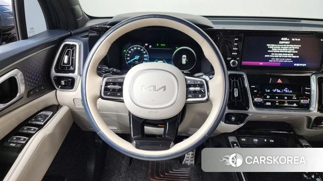 Kia Sorento 4th Generation 2023 Небесно-голубой из Кореи, фото 4