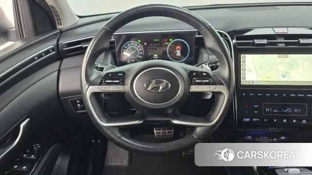 Hyundai Tucson Hybrid (NX4) 2021 Белый из Кореи, фото 4