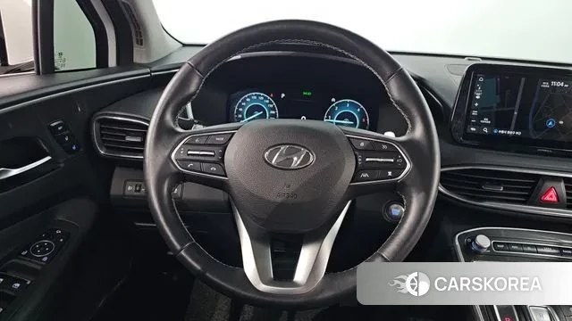 Hyundai The New Santa Fe 2023 Белый из Кореи, фото 4