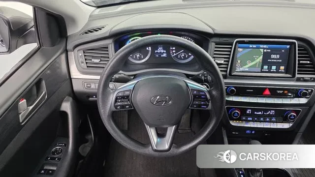 Hyundai Sonata New Rise Hybrid 2018 Серый из Кореи, фото 4