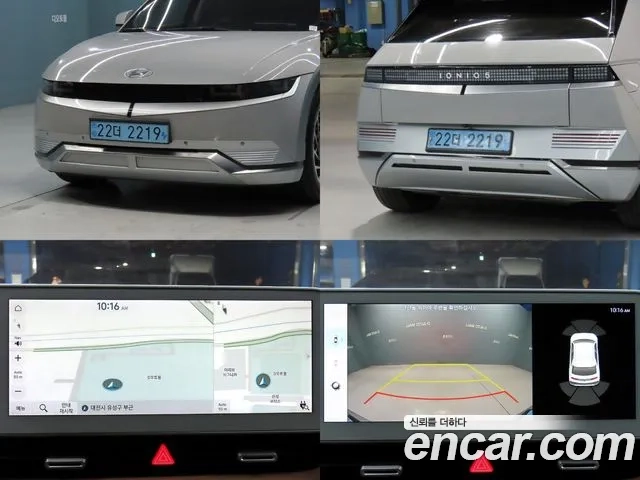 Hyundai Ionic 5 2022 Серебряный двухцветный из Кореи, фото 4