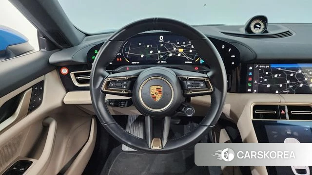 Porsche Taycan 2022 Синий из Кореи, фото 4