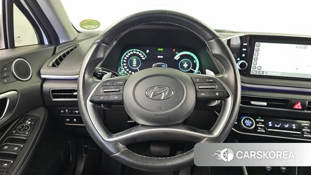 Hyundai Sonata Hybrid (DN8) 2022 Белый из Кореи, фото 4