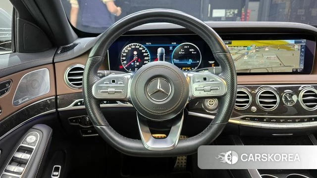 Mercedes-Benz S-Class W222 2018 Серебряный из Кореи, фото 4