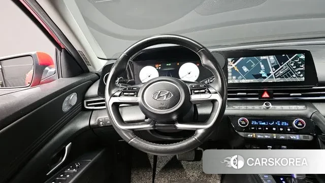 Hyundai Avante (CN7) 2021 Красный из Кореи, фото 4