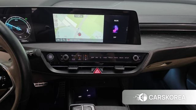 Kia K8 Hybrid 2022 Черный из Кореи, фото 4