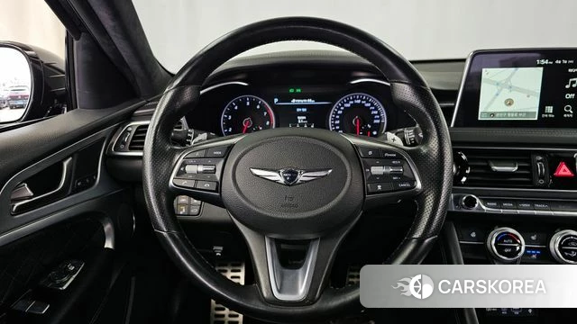 Genesis G70 2018 Черный из Кореи, фото 4