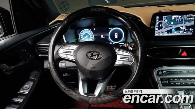 Hyundai The New Santa Fe 2022 Черный из Кореи, фото 4