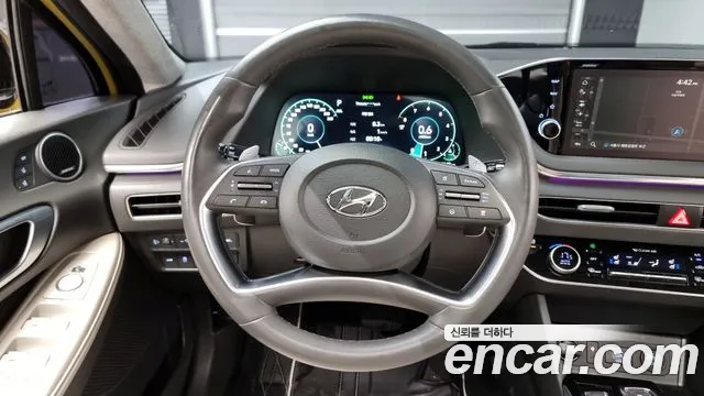 Hyundai Sonata (DN8) 2019 Золотой из Кореи, фото 4